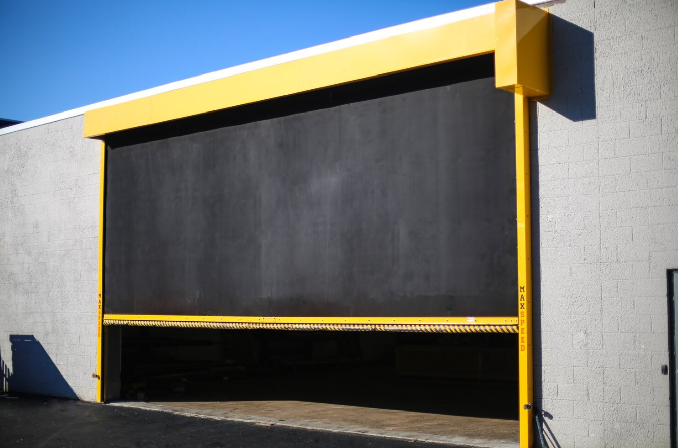 commercial garage door.
