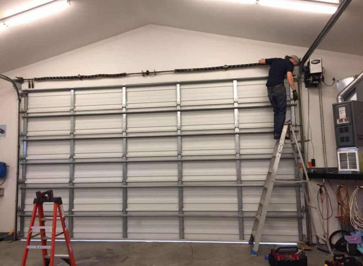 Garage door spring repair services by Local Garage Door Services FL, ensuring safe and efficient operation for residential and commercial garage doors.