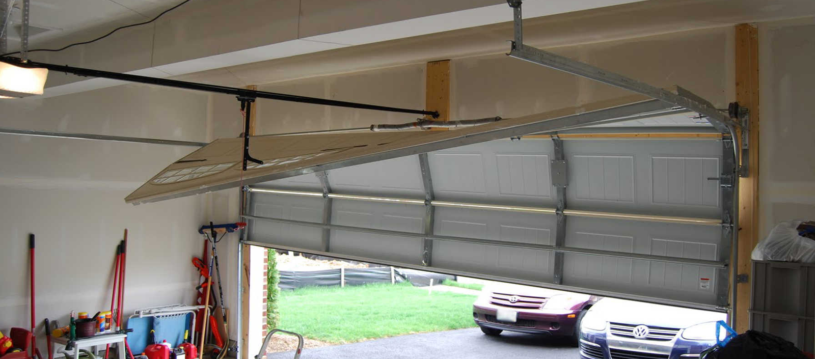 Off-Track Garage Door Realignment Pembroke Pines FL | Same-Day Fix